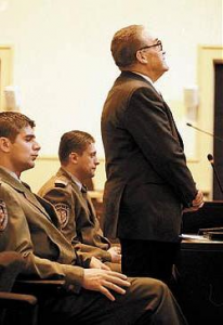 Dinko Šakić na suđenju